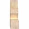 Ekena Millwork Richland Rough Sawn Timber Gable Bracket, Douglas Fir, 72"W x 21"H x 6"D x 6"F, 7/12 Pitch GBW072X21X0606RIC00RDF - alternate 2